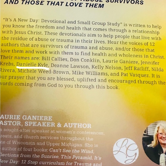 Devotional Study Book for Abuse and Trauma Survivors - Picture 3 of 3